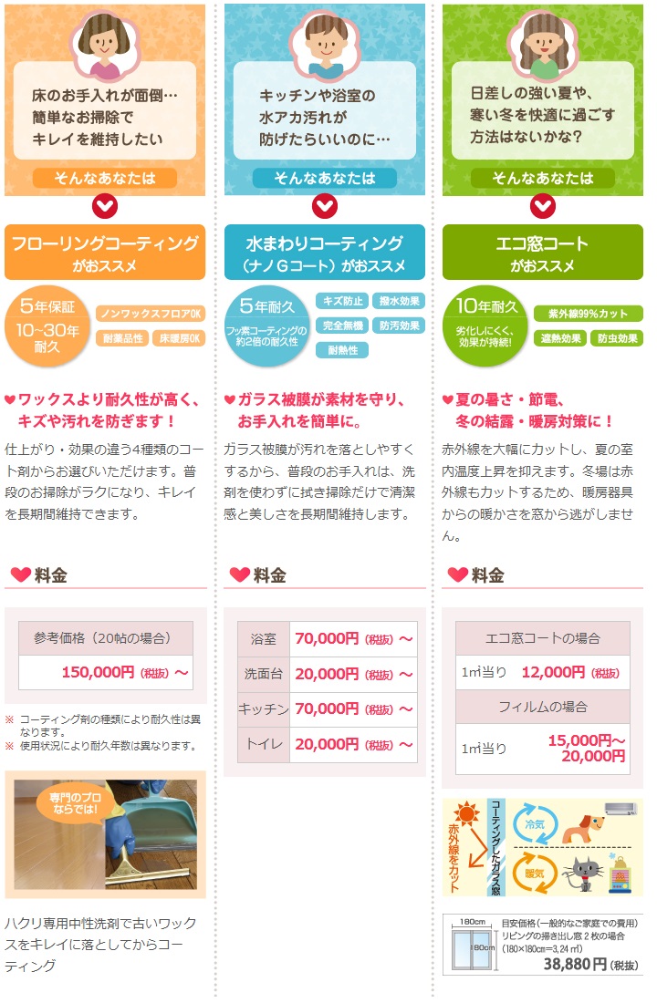 ハウスコーティング ハウスコーティング